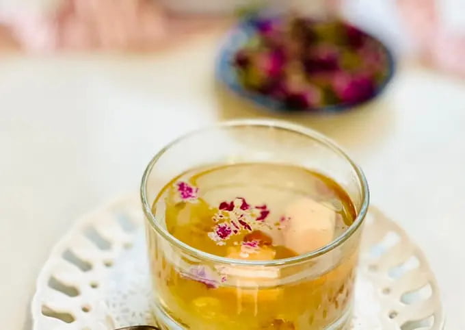 玫瑰蜜瓜蜂蜜燕窩